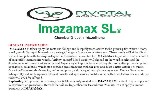 Imazamax SL product pack