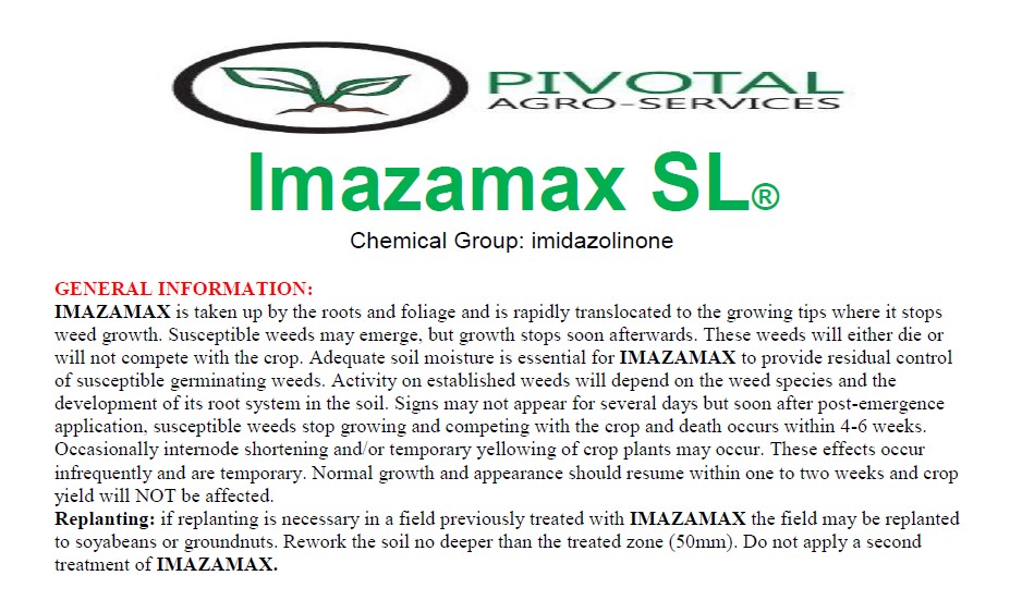Imazamax SL product pack