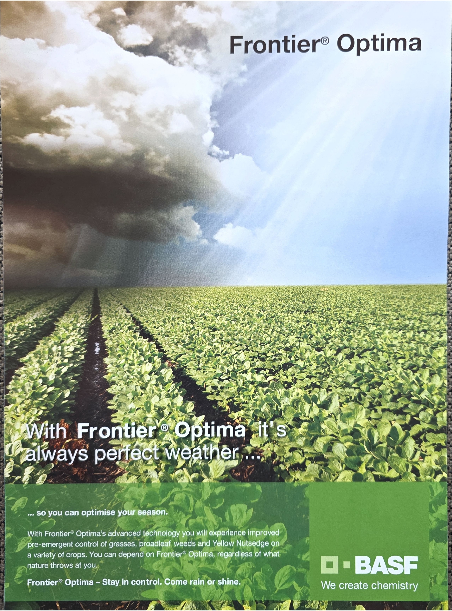 Frontier Optima product pack
